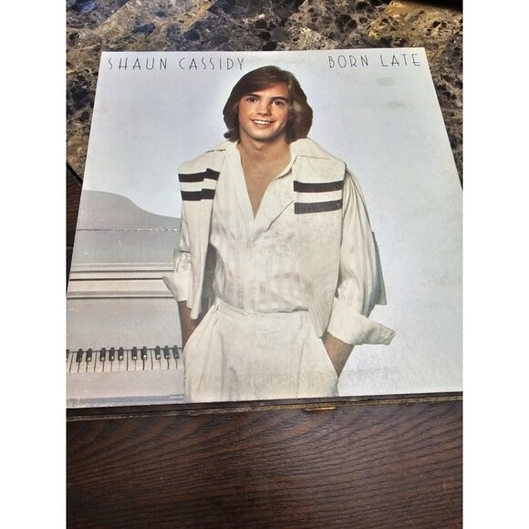 Shaun Cassidy Born Late 1977 LP Vinyl Record - Picture 1 of 5